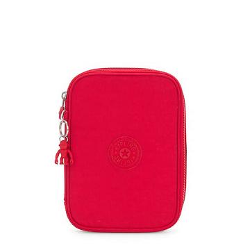 Kipling 100 Pens Case Väska Vinröda | SE 1189TC